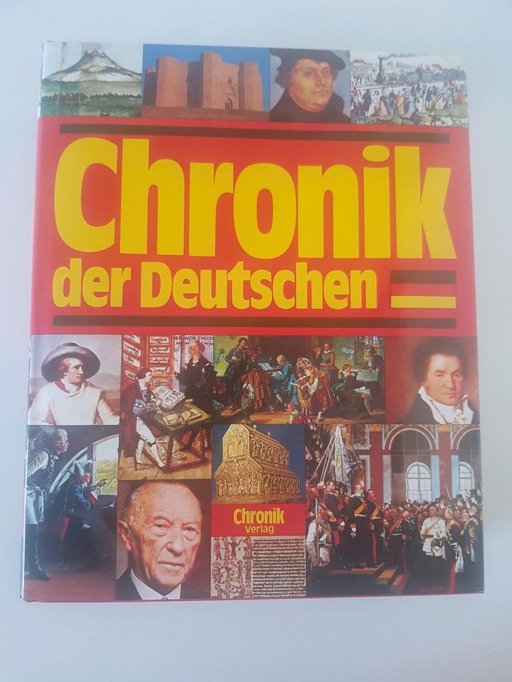 Großes Buch Chronik der Deutschen Geschichtsbuch Gebraucht in Wunstorf