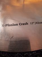 17" HHX X-Plosion Crash von Sabian Nordrhein-Westfalen - Bad Berleburg Vorschau