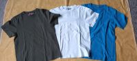 T-Shirt 3-er Set Gr. 140  khaki, weiß und blau Bayern - Regensburg Vorschau