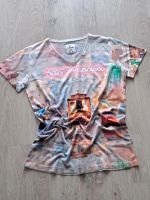 T Shirt bunt cool Gr. 40 V Neck toller Print Bayern - Weidenbach Vorschau