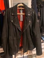 Tigha Lederjacke im Biker-Look in schwarz L Hamburg-Nord - Hamburg Winterhude Vorschau