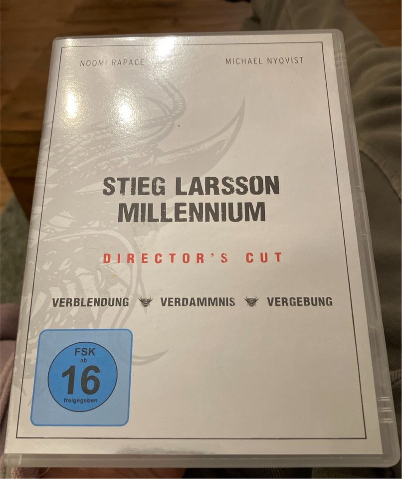 Stieg Larsson Millennium Director‘s Cut, Triologie, DVD in Hamburg