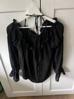 Schwarze Bluse mit Volants Nordrhein-Westfalen - Iserlohn Vorschau