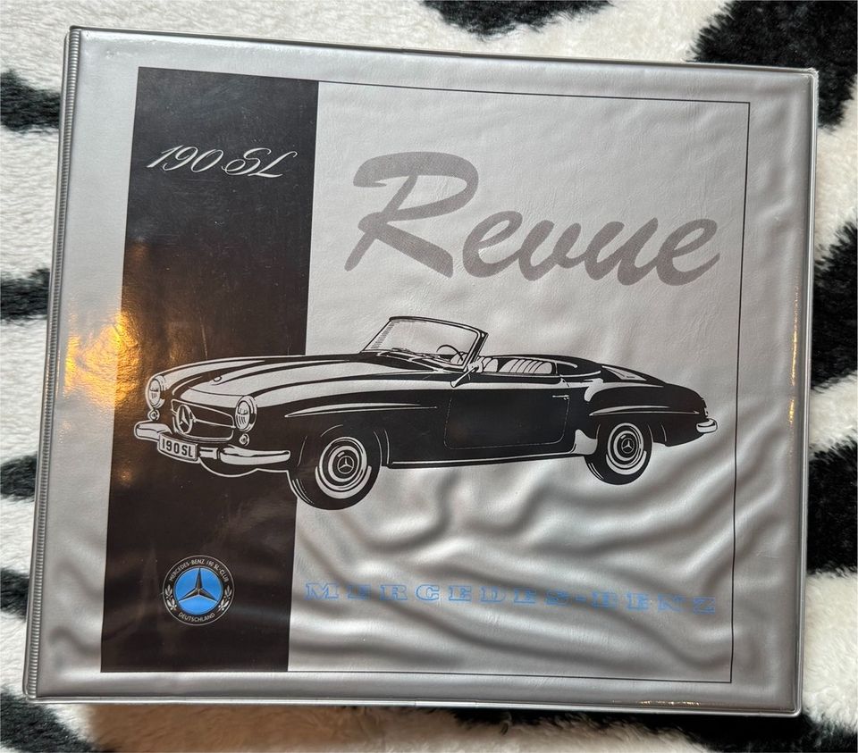 Mercedes Benz 190 SL Revue Magazine mit Hefter in Bruchsal