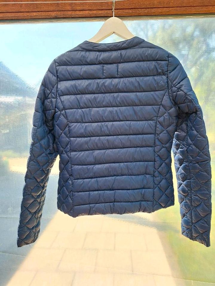 Blaue Gas Jacke Gr. S, Daune, Steppjacke in Rheine