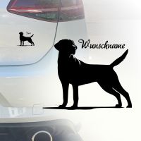 Auto Aufkleber | Labrador | Personalisiert Wunschname | Sticker Köln - Köln Merheim Vorschau