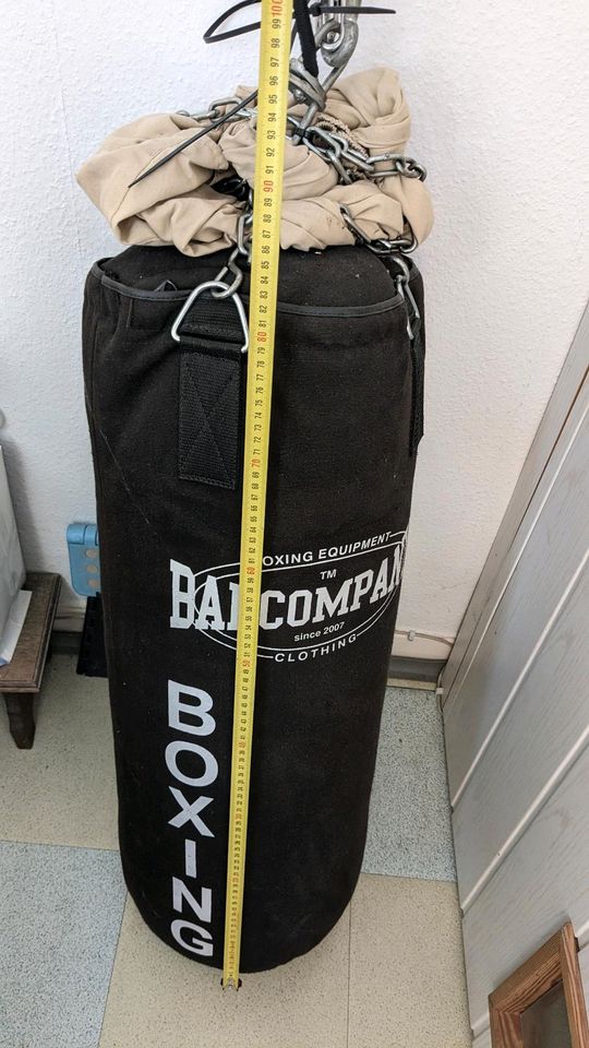 Boxsack circa 80 hoch in Donaueschingen