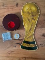 Fußball WM Pokal mit Münze Sachsen - Jahnsdorf Vorschau
