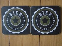 2 Bierdeckel Bier Landeplatz mit Kork auf der Rückseite Bonn - Nordstadt  Vorschau