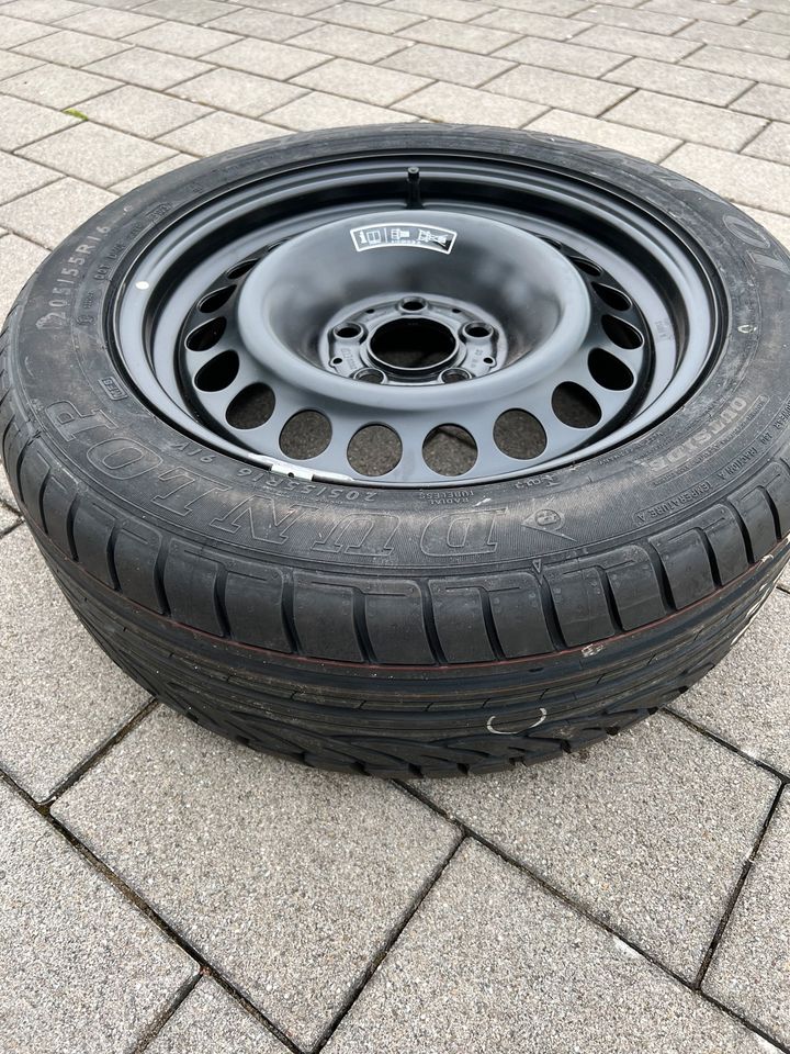 Original Mercedes C Klasse 203 Stahfelge Sommerreifen 205/55 R16 in Bruckmühl