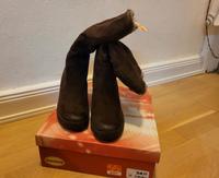 Stiefel gefüttert Gr. 35 mit Keilabsatz Altona - Hamburg Lurup Vorschau