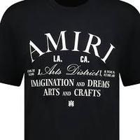 Amiri Arts District Logo T-Shirt Black & White Bayern - Freilassing Vorschau