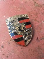Original Porsche Hauben Emblem 901 912 UR 911 Orange altes Wappen Baden-Württemberg - Reutlingen Vorschau