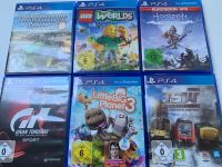 6 Spiele für PS4 * neuwertig * u.a. Gran Turismo Sport Sachsen - Radebeul Vorschau