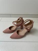 Damen Pumps Sandalen Absatzsschuhe rosa beige Sachsen - Bautzen Vorschau