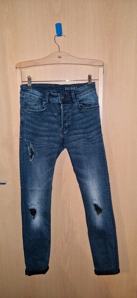 H&M DIVIDED Damen SKINNY Jeans Hose High Waist Gr.28/S in Cottbus