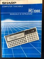 Sharp PC-1360 Manuale Di Istruzioni Handbuch Italienisch Rheinland-Pfalz - Appenheim Vorschau