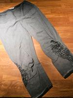 Tredy Leggins grau mit Flügelaufdruck Gr. 44 Hamburg - Hamburg-Nord Vorschau