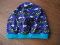 Handmade Mütze Fuchs lila Beanie 5-7 Jahre Niedersachsen - Syke Vorschau