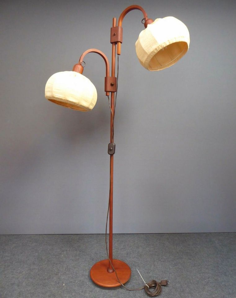 Domus Teak Stehlampe Danish Design 60er 70er Jahre Mid Century in Stuttgart