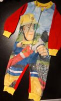 Feuerwehrmann Sam Fleece Onesie Größe 86/92 zu verschenken Nordrhein-Westfalen - Rüthen Vorschau