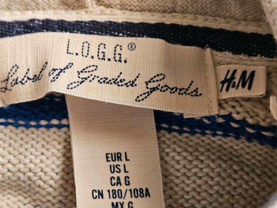 Maritimer Strickpulli von H&M in Ottenhofen