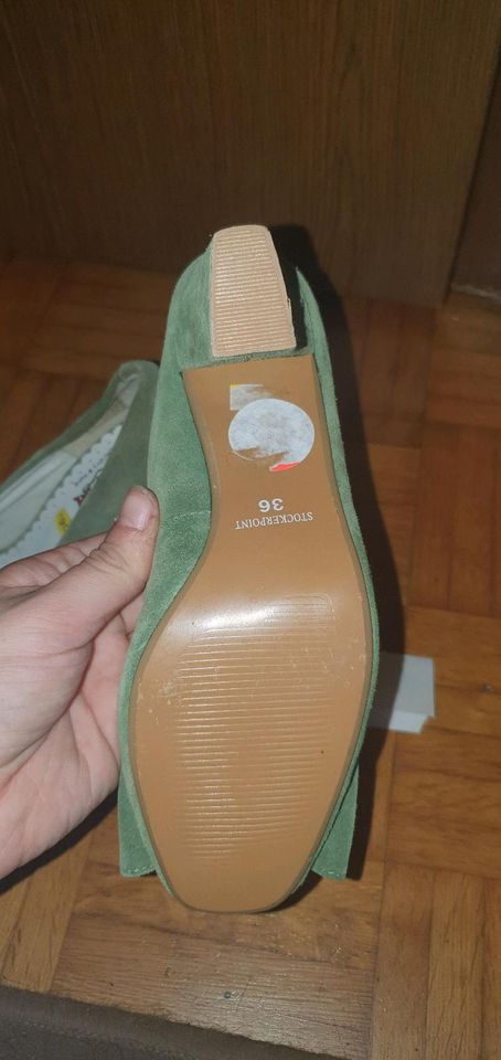 Trachtenschuhe neu  NP 80€ Größe 36/37 in Höchstädt a.d. Donau