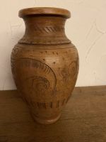 Alte Bodenvase Vase braun getöpfert Handarbeit Italien Bayern - Marktheidenfeld Vorschau