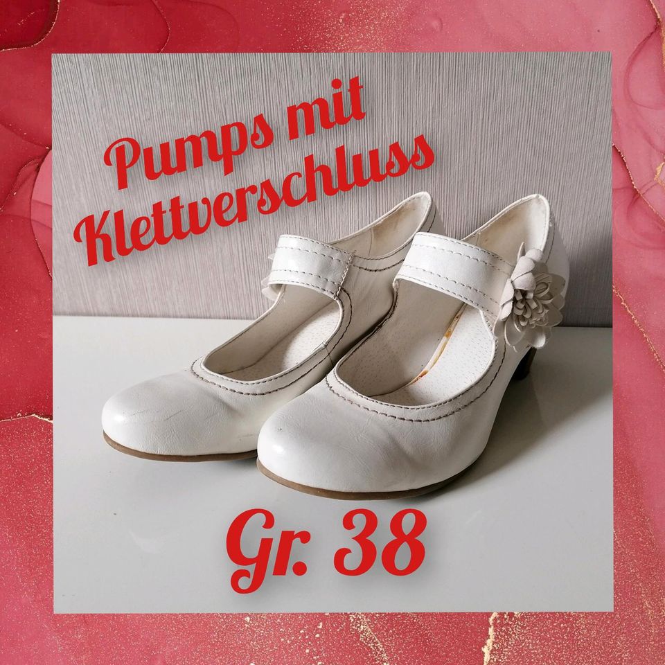 ❤️Pumps WEIß Gr. 38❤️ in Floh-Seligenthal-Seligenthal