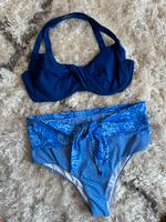 Calzedonia Bikini blau high waist ca. 36 Hessen - Rimbach Vorschau