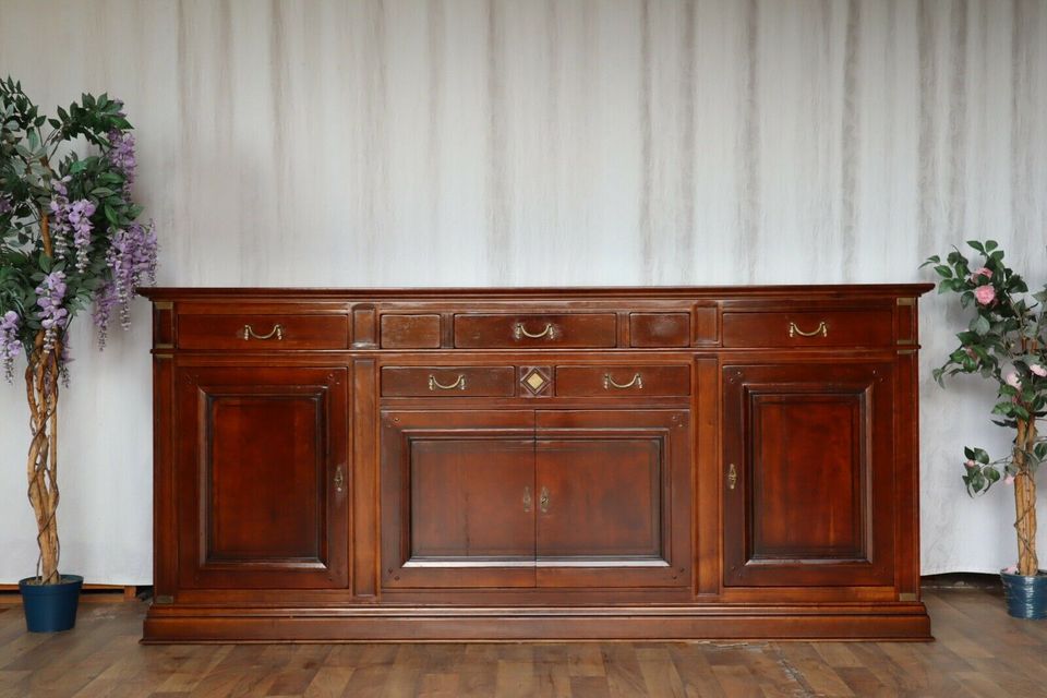 Nr.1621b Sideboard Schrank Wildkirsche Vollholz in Wiesbaum