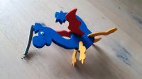 NEU Holzdrachen Kinder Mobile Federtier Drachen blau rot gelb Altona - Hamburg Sternschanze Vorschau