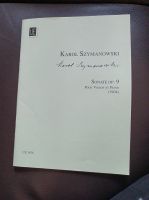 K. Szymanowski Sonate Op. 9 pour violon et piano Schleswig-Holstein - Lübeck Vorschau