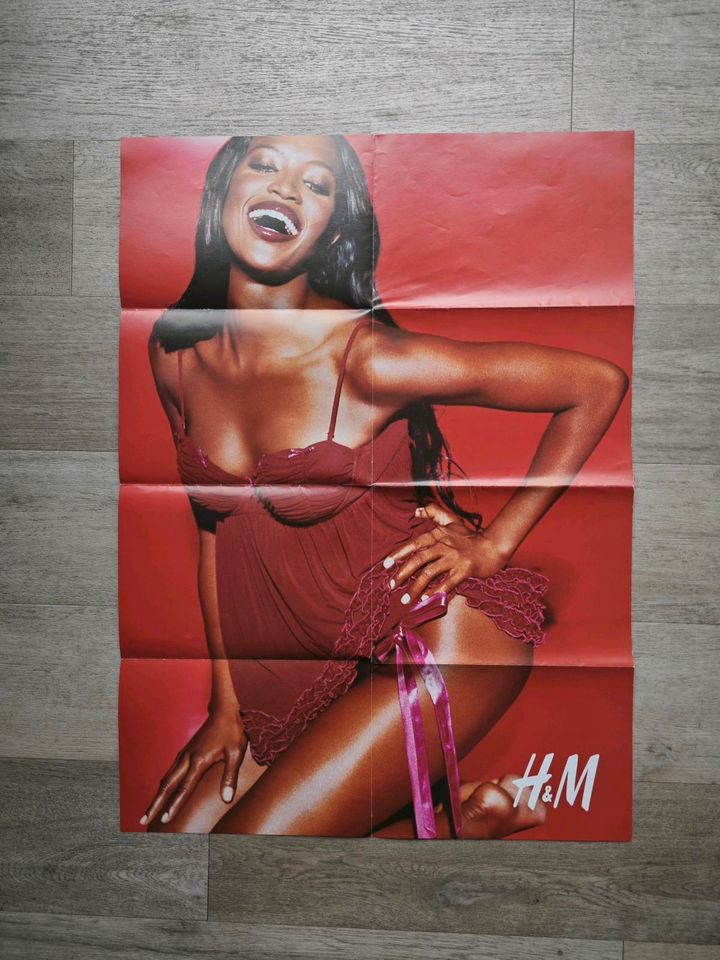 H&M Poster Underwear 2003 Sammler Unterwäsche Models in Essen