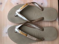 Havaianas gold 35/36 Hansestadt Demmin - Demmin Vorschau