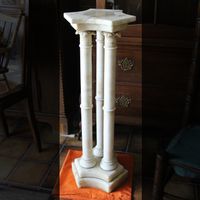 Italienische Marmorsäule | Säule aus weißem Marmor Schleswig-Holstein - Oeversee Vorschau