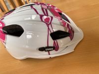 UVEX Quatro Junior Kinder Helm weiß/pink Bayern - Türkheim Vorschau