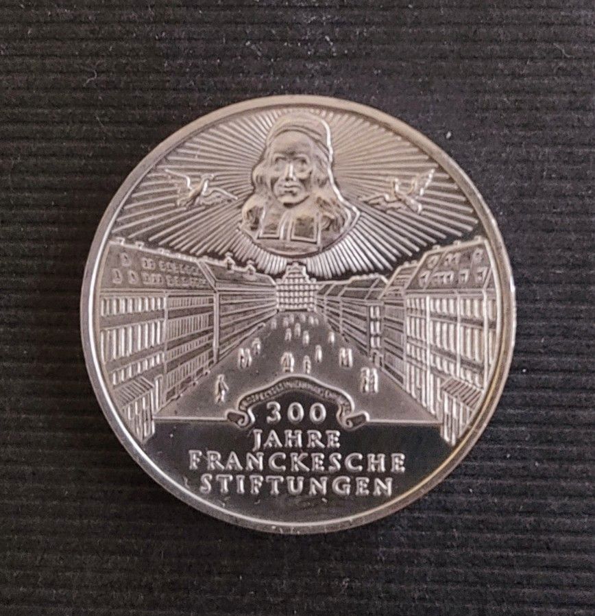 10 DM Münze 1998 Silber in Berlin