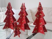 Weihnachtsbäume Weihnachtsdeko Rot Aufsteller Hängen Essen - Essen-Borbeck Vorschau