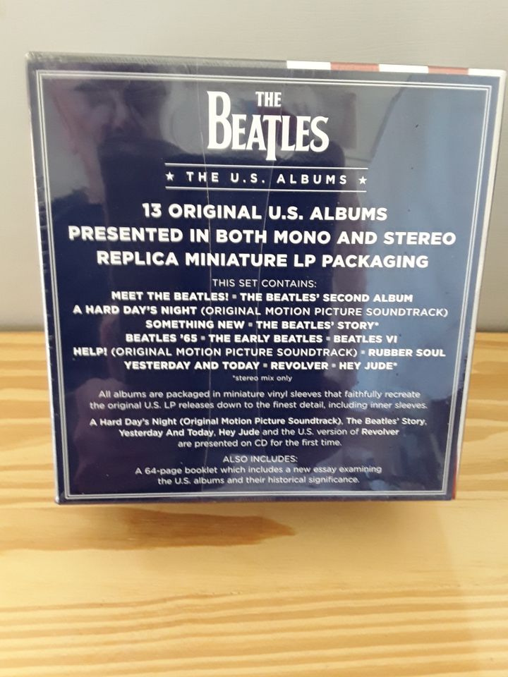 THE BEATLES THE U.S. ALBUMS 13 CD-Box absolut NEU und OVP! in Drestedt