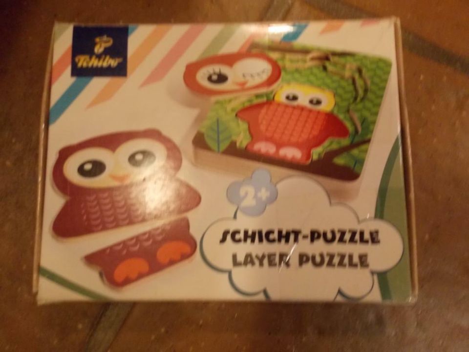 Eulen Puzzle ab 2 in Schellerten