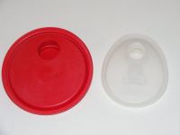 Tupperware Deckel rund & oval, rot & klar mit Schüttöffnung Niedersachsen - Bippen Vorschau