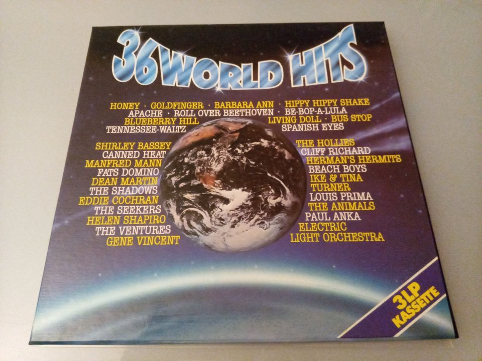 36 World Hits 3 Vinyl Platten Box Set mit vielen TOP HITS in Köln