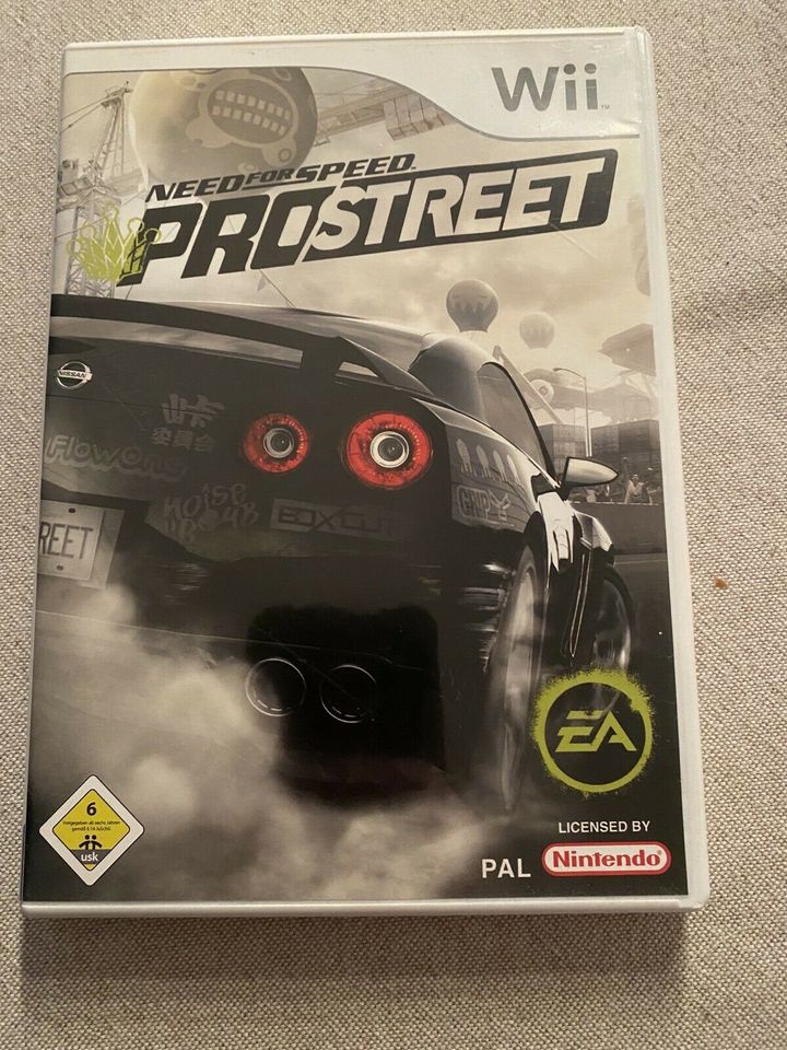 Wii-Spiel „Need for Speed ProStreet“ in Oelde
