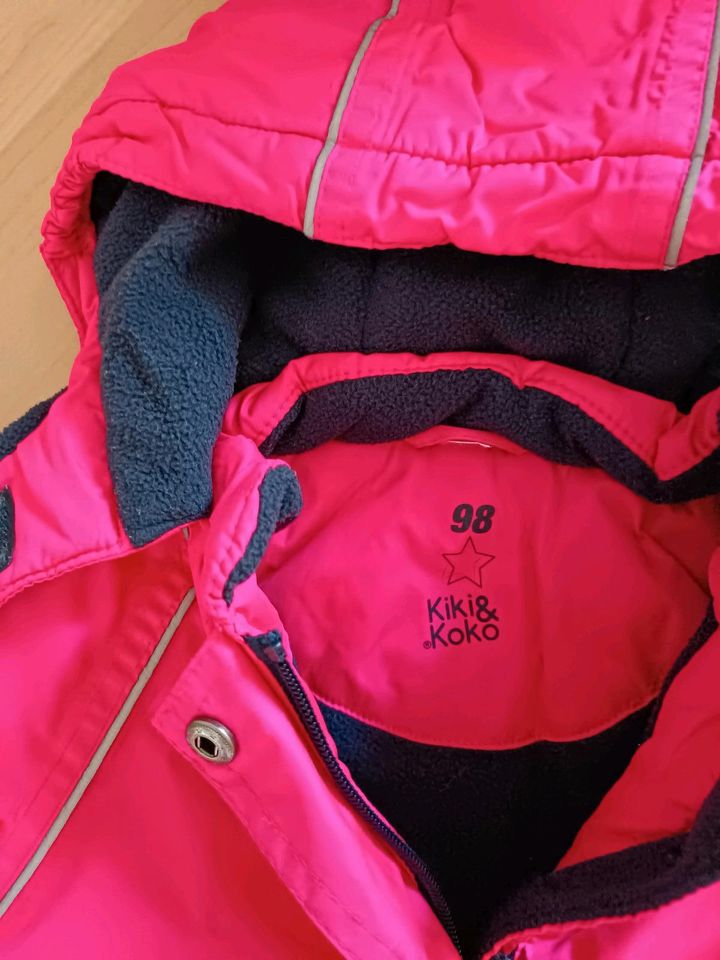 Winterjacke Skijacke Jacke Mantel 98 Kiki&Koko pink in Wiesbaden