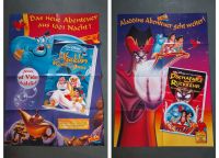 Aladdin & Dschafar Poster 2x Filmplakat Walt Disney Rar!! Baden-Württemberg - Lauda-Königshofen Vorschau
