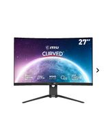 Monitor MSI Optix G27 CQ4P 27Zoll 165Hz Thüringen - Ruhla Vorschau