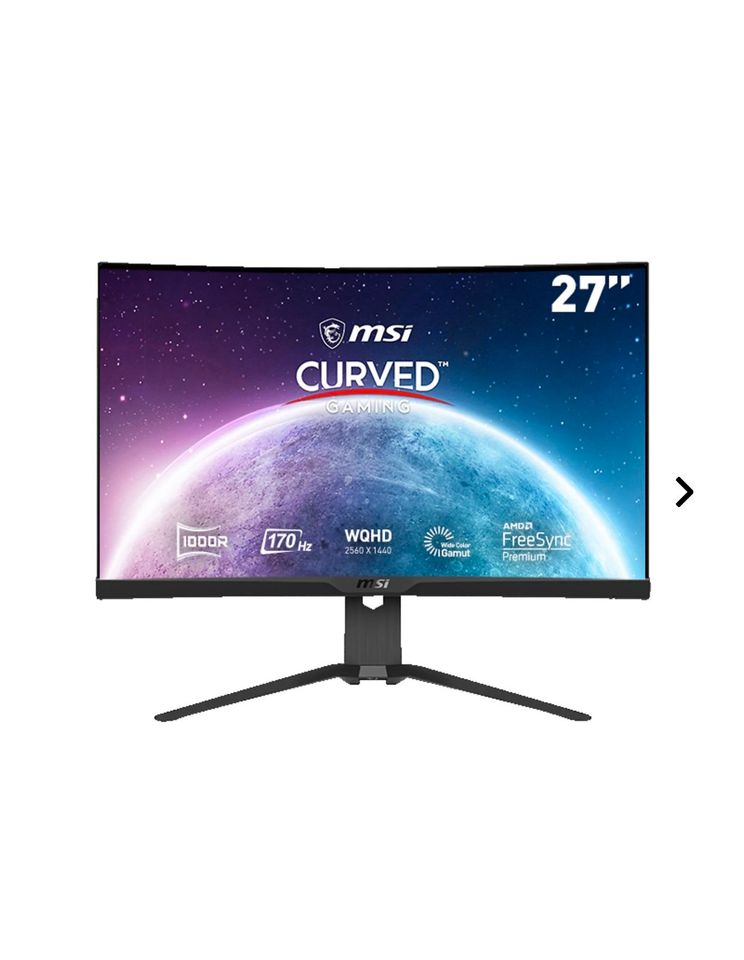 Monitor MSI Optix G27 CQ4P 27Zoll 165Hz in Ruhla