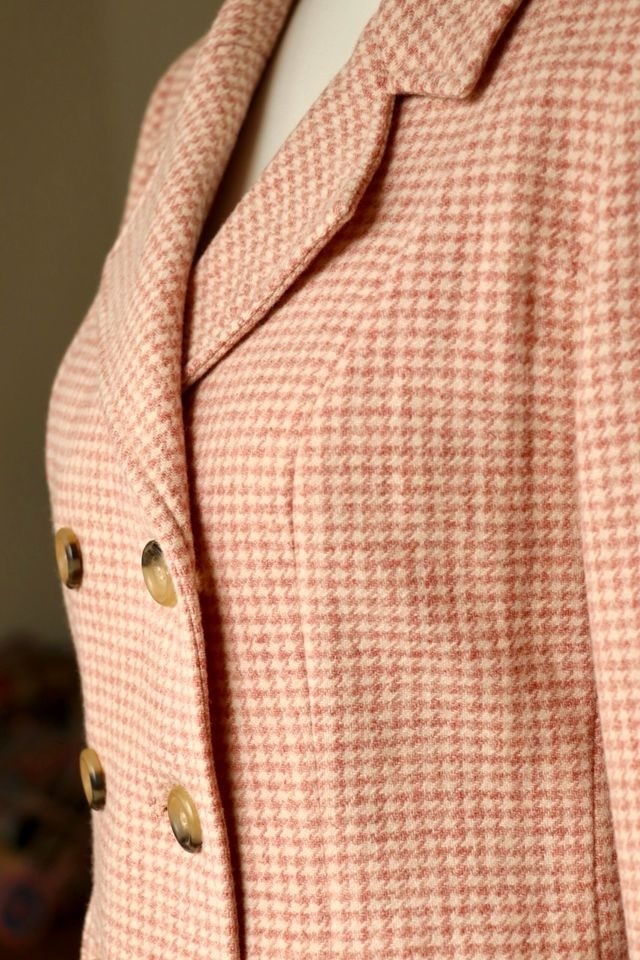 Weekend Max Mara Blazer kariert rosa Gr. 38 in Abensberg