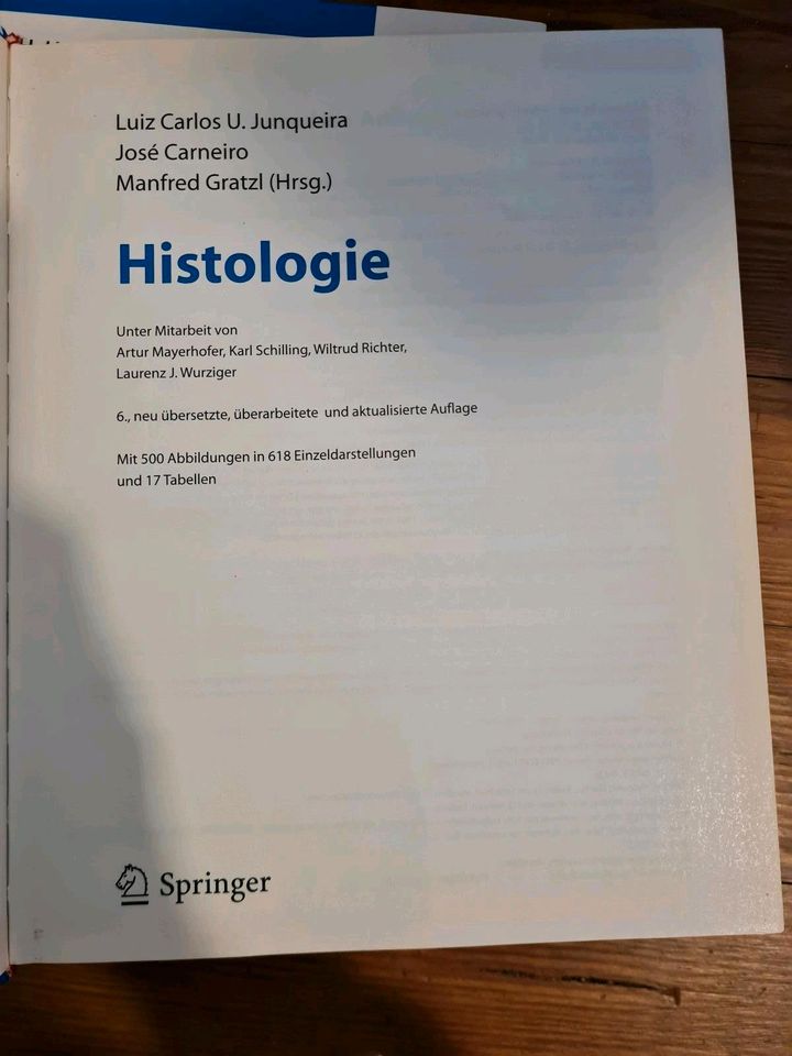 Histologie von Junqueira und Carneiro 6. Auflage in Heidelberg
